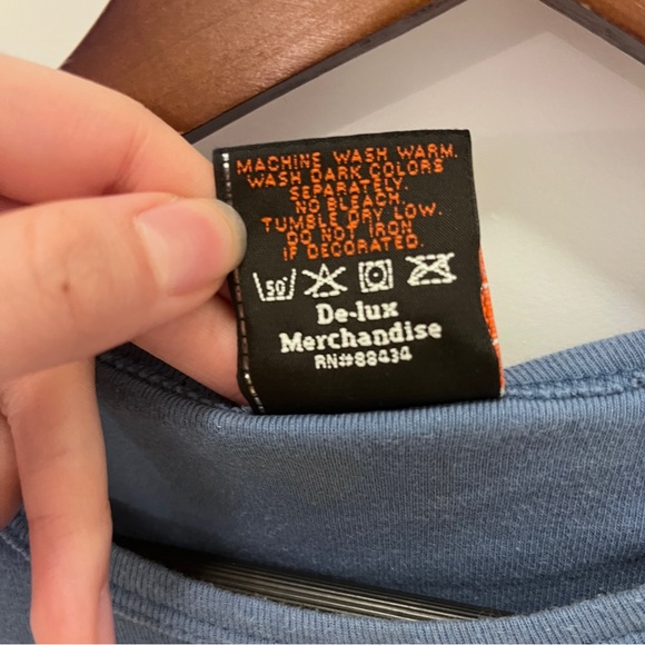 Vintage Harley Davidson Motorcycles Skull Baby Tee - Picture 4 of 6